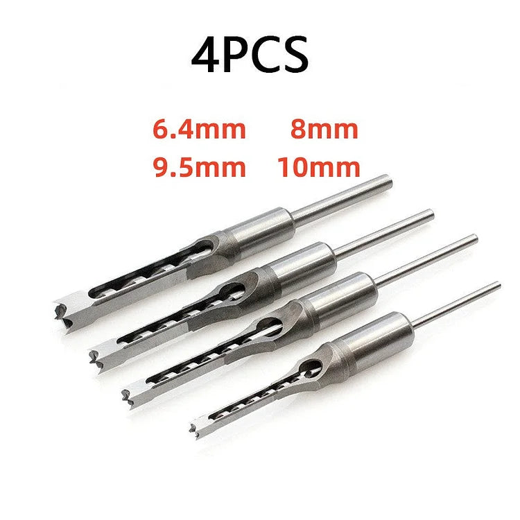 EFFICIENT WOODWORKING ESSENTIAL   ADAPTER AND SQUARE-HEADED WOOD CHISEL SET