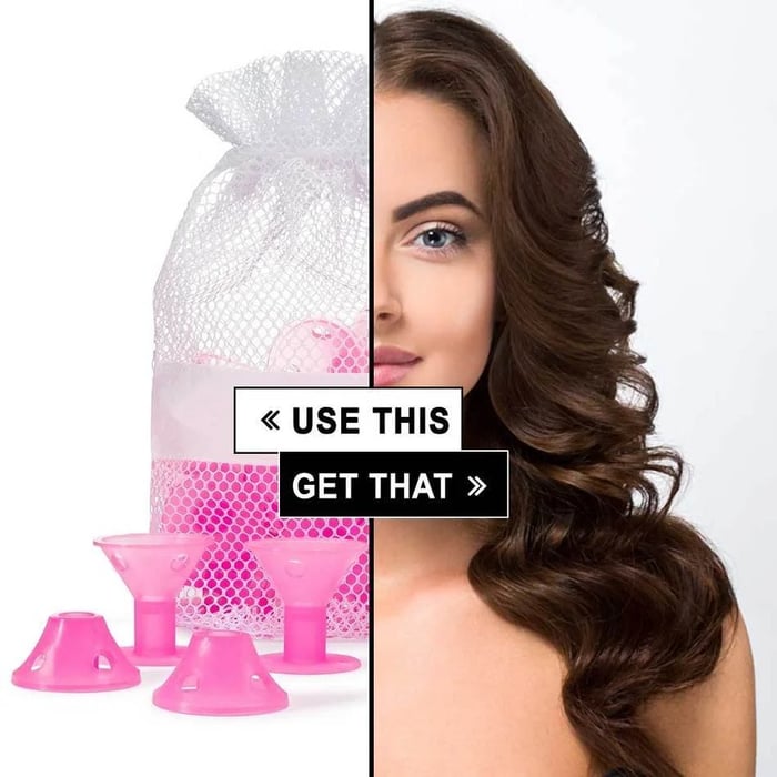 Heatless Hair Curlers