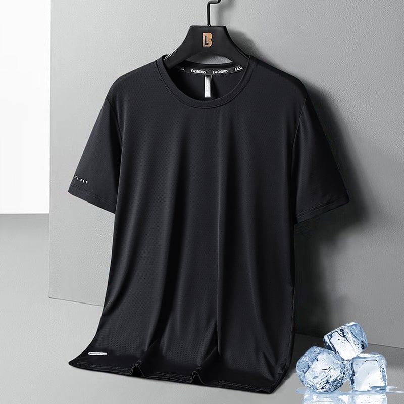 [45% OFF]Ice Silk Round Neck T-Shirt