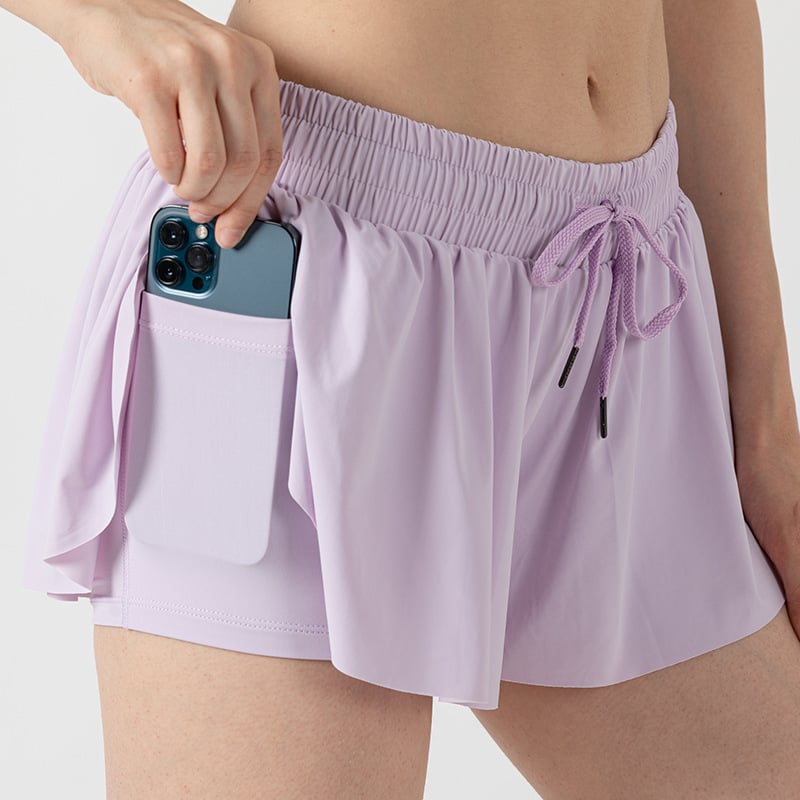 🩳Women's Casual Sports 2-in-1 Shorts (with Pockets)