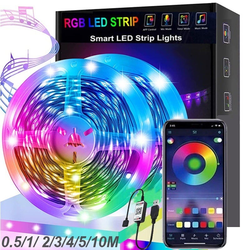 ✨Colorful flexible light strip🎊