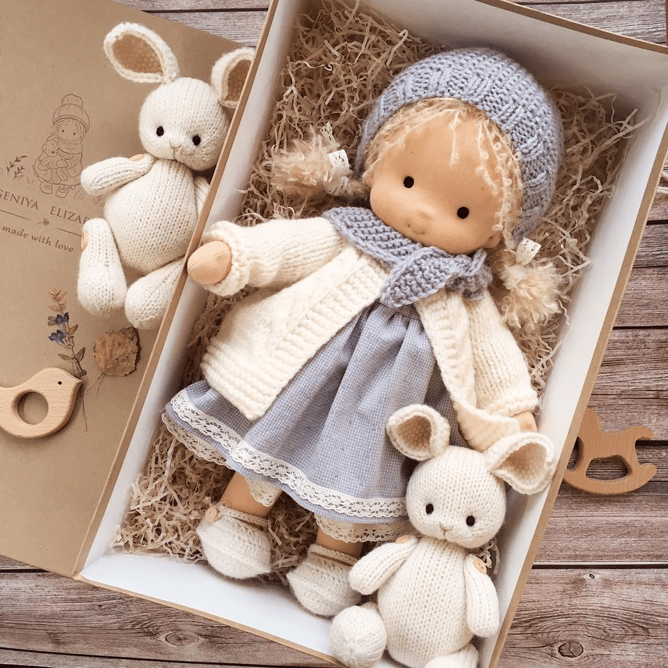 👧Handmade Waldorf Doll - Elena