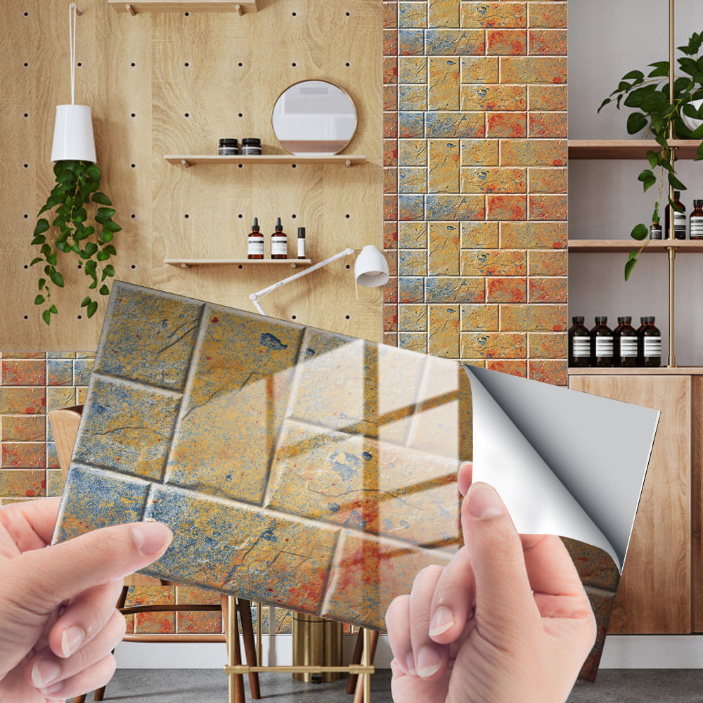 🔥Creative Home Beautification 3D Tile Stickers