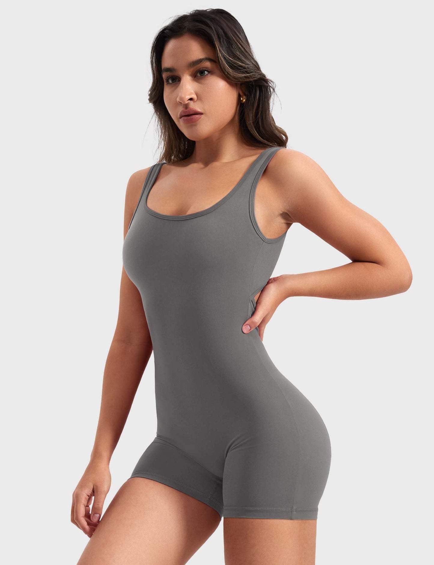 🔥Free Shipping & 46% OFF -🔥 V-Back Sleeveless Yoga Romper