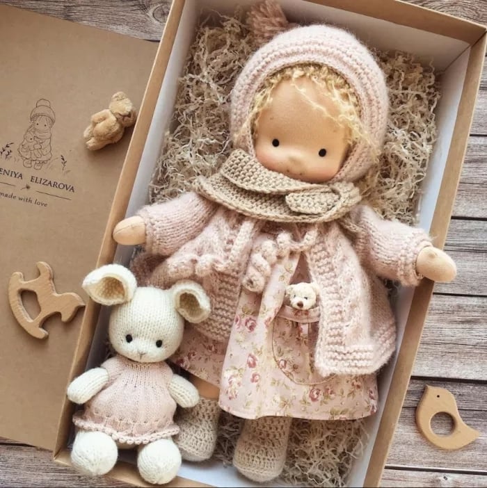 👧Handmade Waldorf Doll - Elena