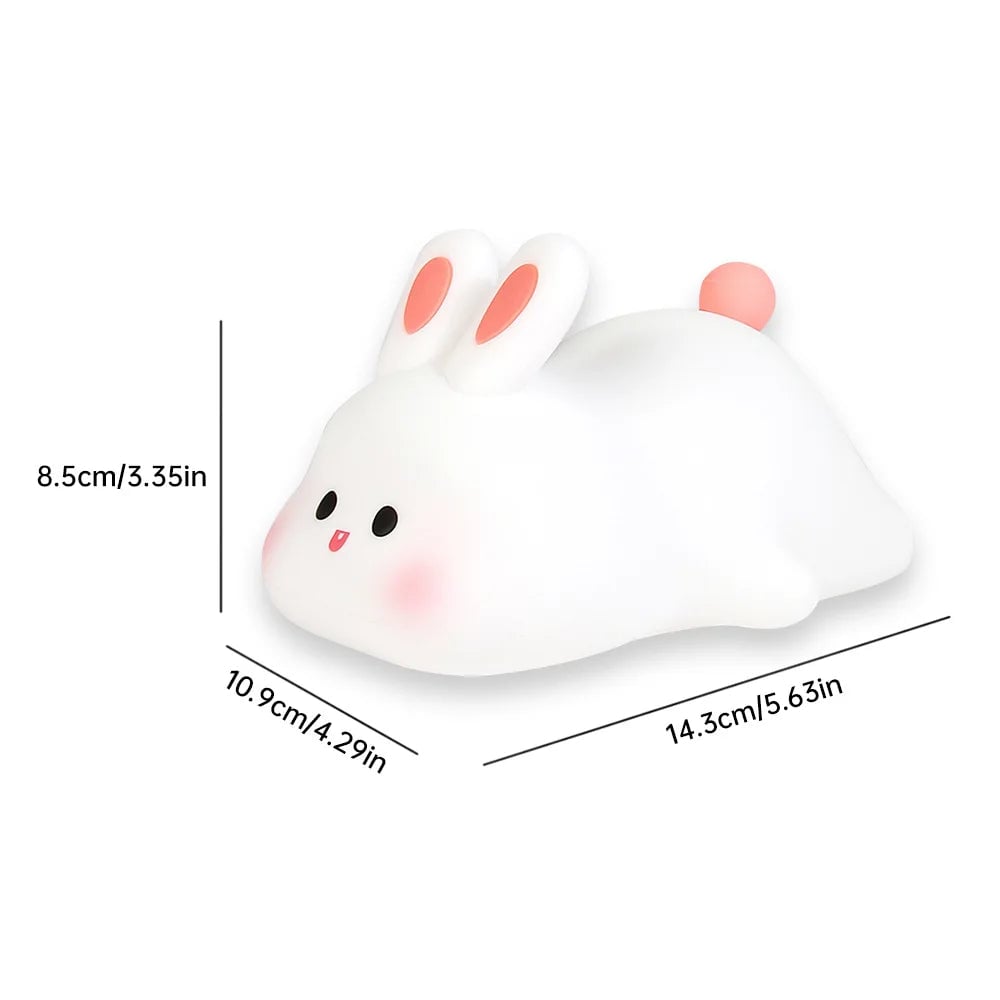 🎁2024 Hot Sale 49% OFF - 🐇Little Bunny Night Light - Touch Silicone