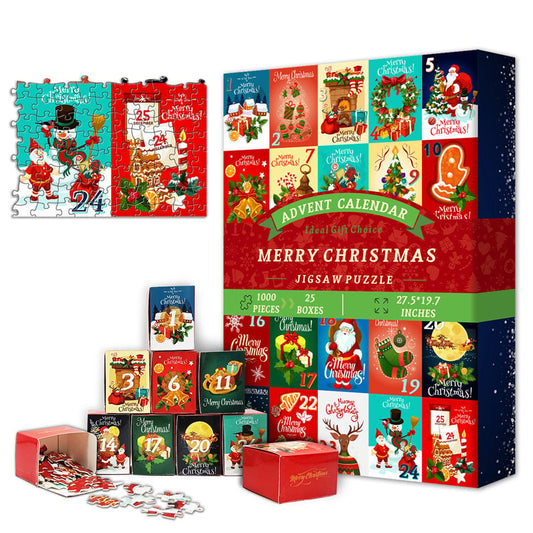 🎄Christmas Advent Calendar Jigsaw Puzzle 🧩