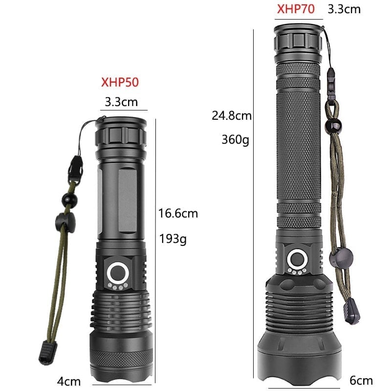 🔥LAST DAY SALE 49% OFF🔥 - LED Rechargeable Tactical Laser Flashlight High Lumens-Buy 2 Free Shipping