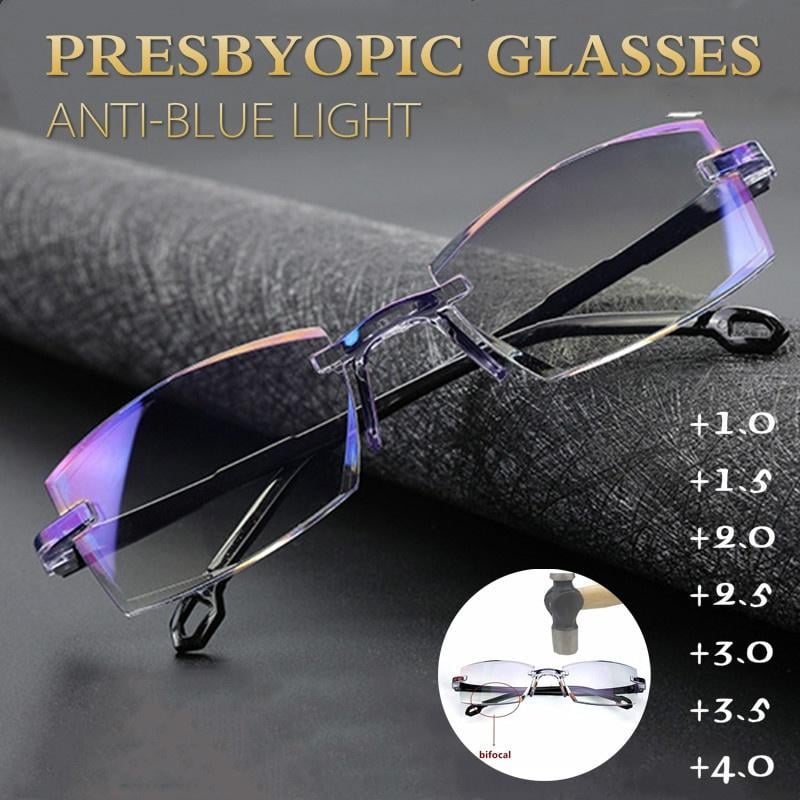 New Bifocal Progressive And Anti-Blue Eyewear Ultralight Reading