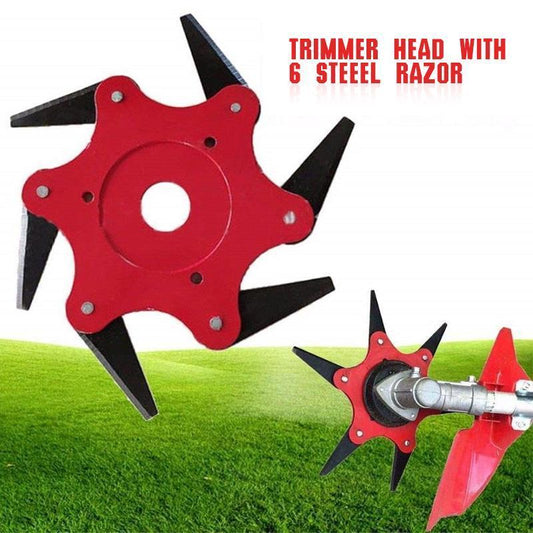 🎁 Limited time promotion - 51% OFF💥 Universal 6-blade steel garden pruning head