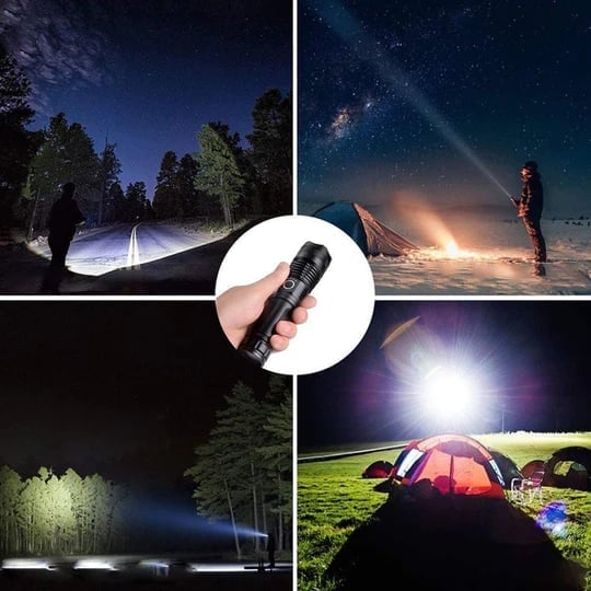 🔥LAST DAY SALE 49% OFF🔥 - LED Rechargeable Tactical Laser Flashlight High Lumens-Buy 2 Free Shipping