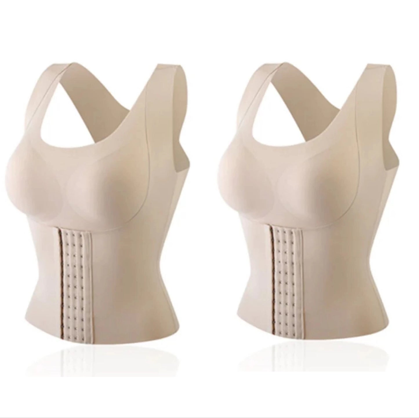 💕Mother's Day Sale 🔥3-in-1 Waist Buttoned Bra Shapewear