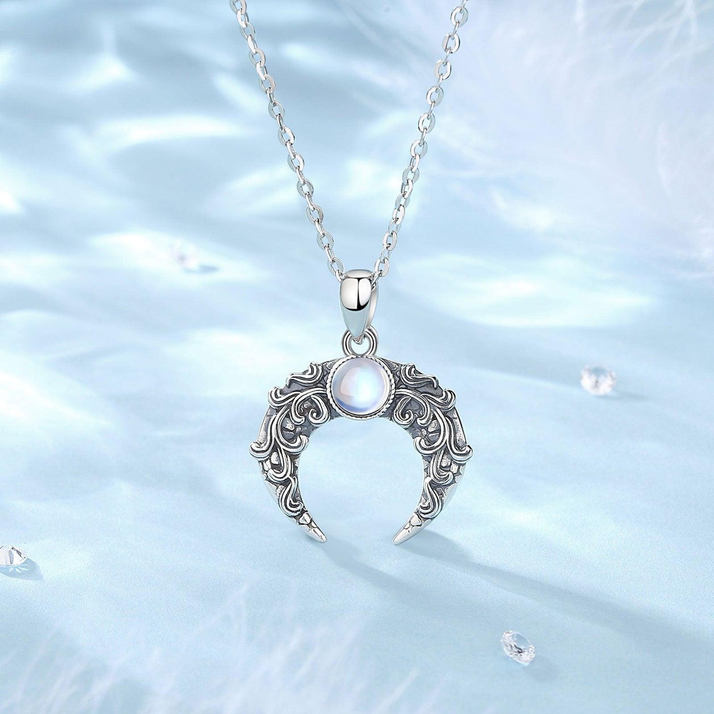 Crescent Moon Necklace